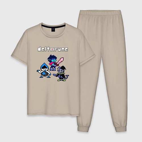 Мужская пижама Deltarune Дельтарун / Миндальный – фото 1