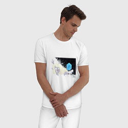 Пижама хлопковая мужская Deltarune Vol 12, цвет: белый — фото 2
