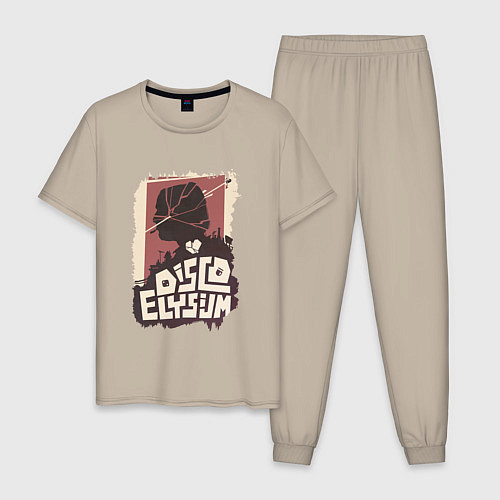 Мужская пижама Пороки Дюбуа / Миндальный – фото 1