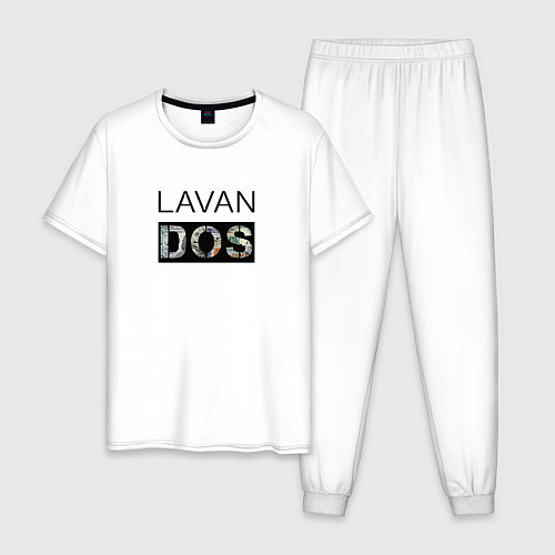 Мужская пижама LAVANDOS / Белый – фото 1