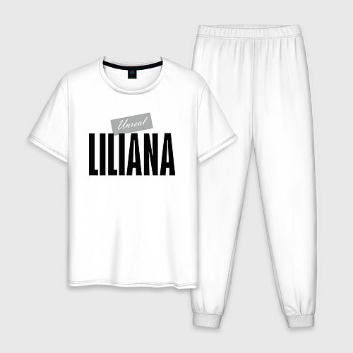 Мужская пижама Сногсшибательная Лилиана / Белый – фото 1