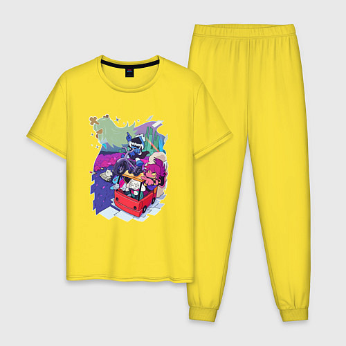 Мужская пижама DELTARUNE ART / Желтый – фото 1