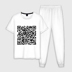 Мужская пижама QR-код Скала Джонсон