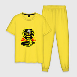 Мужская пижама Кобра кай лого
