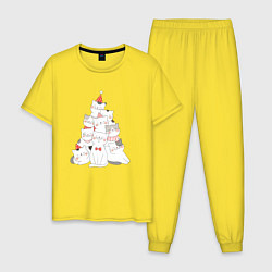 Мужская пижама КОТОЁЛКА новый год