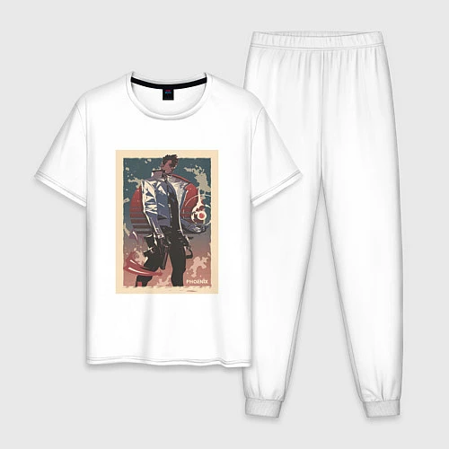 Мужская пижама Феникс art / Белый – фото 1