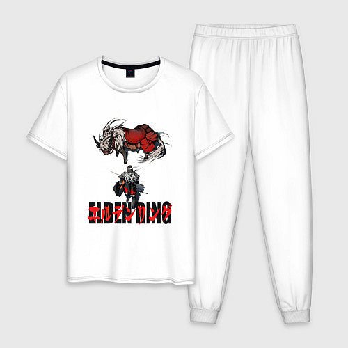 Мужская пижама ELDEN RING время путешествовать Элден Ринг Игра / Белый – фото 1