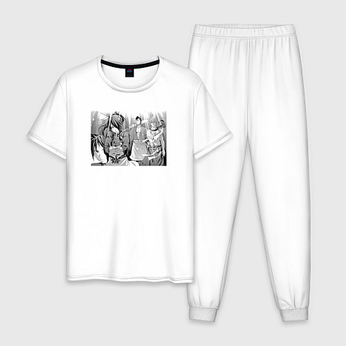 Мужская пижама Элитная Десятка / Белый – фото 1