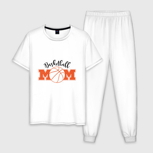 Мужская пижама Basketball Mom / Белый – фото 1