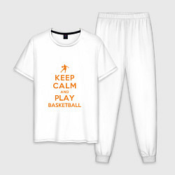 Мужская пижама Keep Calm - Basketball