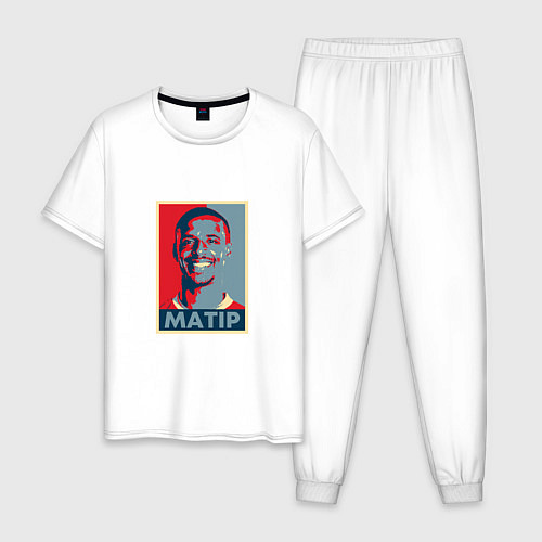 Мужская пижама Matip - Liverpool / Белый – фото 1