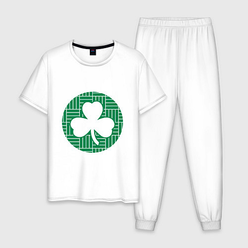 Мужская пижама Green Celtics / Белый – фото 1