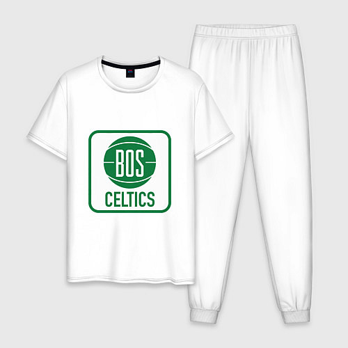 Мужская пижама Bos Celtics / Белый – фото 1