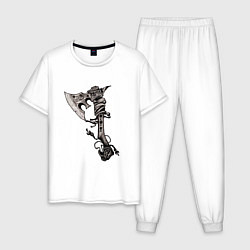 Мужская пижама Крутой боевой тату-топор