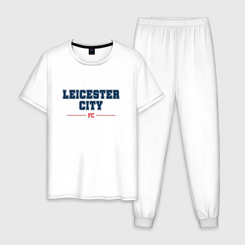 Мужская пижама Leicester City FC Classic / Белый – фото 1