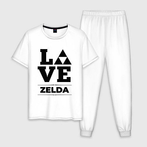 Мужская пижама Zelda Love Classic / Белый – фото 1