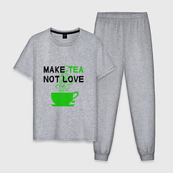 Мужская пижама Make tea, not love