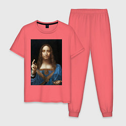 Мужская пижама Спаситель мира Леонардо Да Винчи около 1500