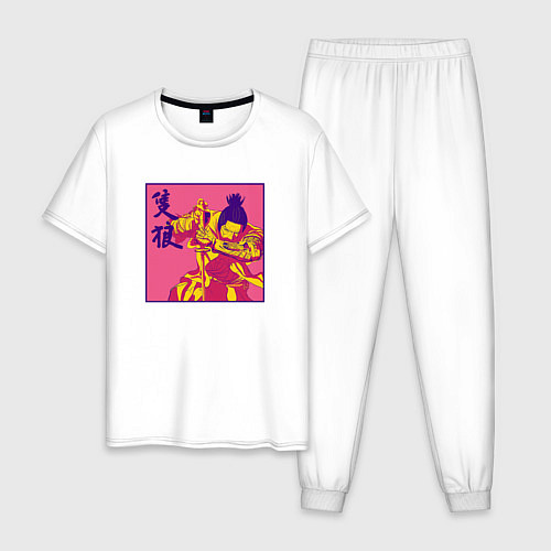Мужская пижама Опасный Секиро / Белый – фото 1