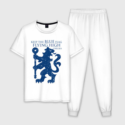 Мужская пижама FC Chelsea Lion / Белый – фото 1