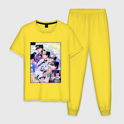 Мужская пижама Этапы жизни Джотаро- JoJO