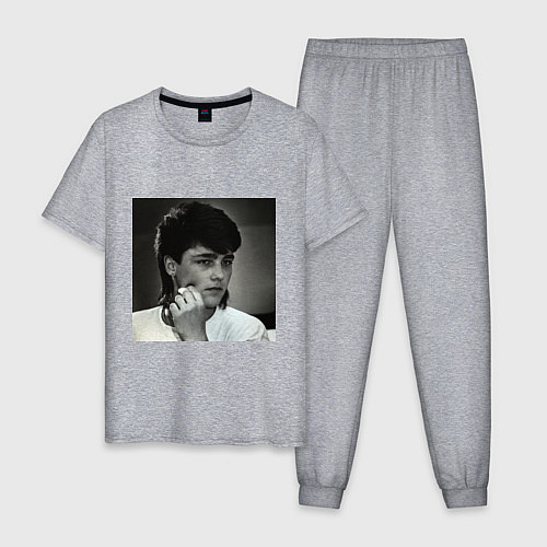 Мужская пижама Ю Шатунов / Меланж – фото 1