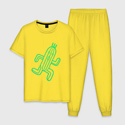 Мужская пижама Файнал фентези Cactuar
