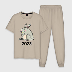 Мужская пижама Большой кролик 2023