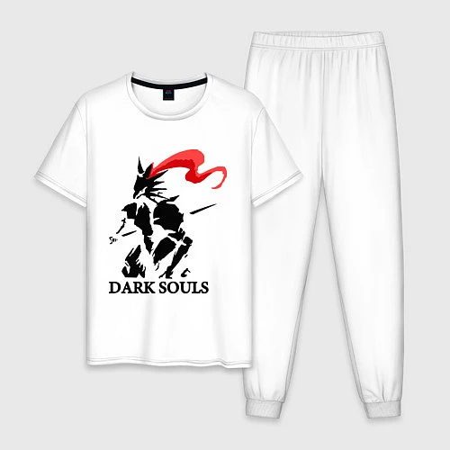 Мужская пижама Dark Souls / Белый – фото 1