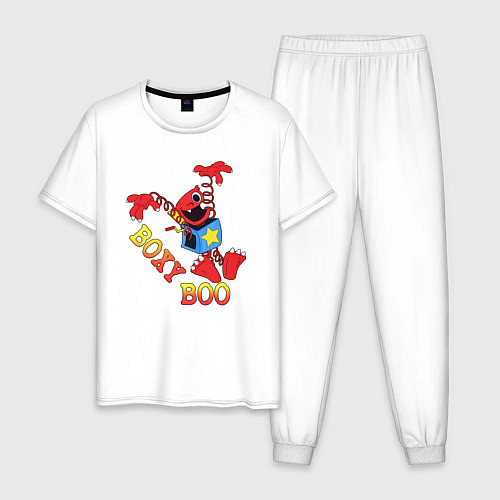 Мужская пижама Boxy Boo / Белый – фото 1