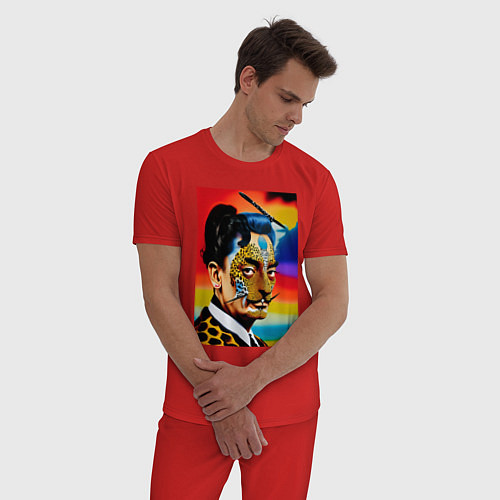 Мужская пижама Salvador Dali: Art / Красный – фото 3