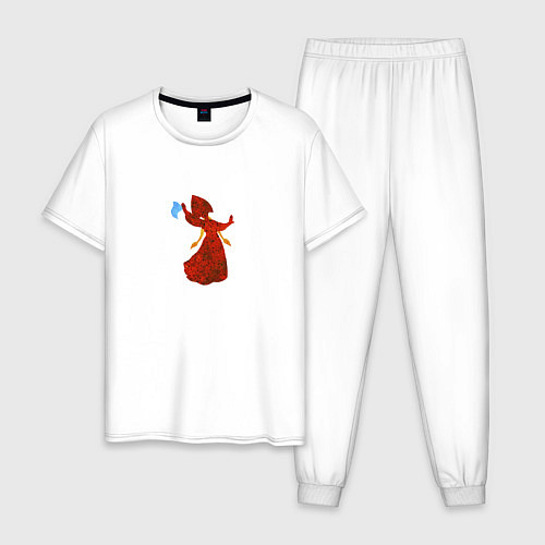 Мужская пижама Василиса Прекрасная / Белый – фото 1