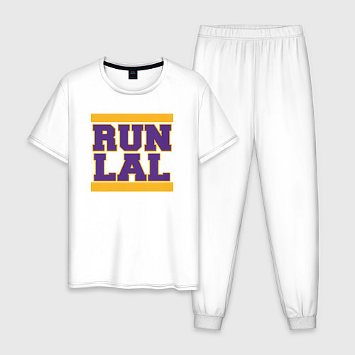 Мужская пижама Run Lakers / Белый – фото 1