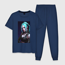 Мужская пижама Fantasy Jinx Arcane League of Legends