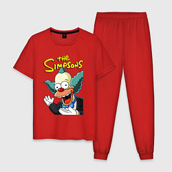 Мужская пижама Krusty the clown