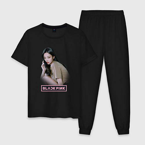 Мужская пижама Jennie Blackpink / Черный – фото 1