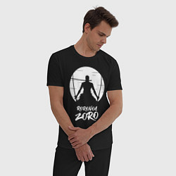 Пижама хлопковая мужская Ророноа Зоро, цвет: черный — фото 2
