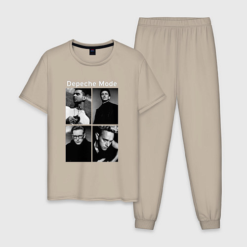 Мужская пижама Depeche Mode Violator 2 / Миндальный – фото 1