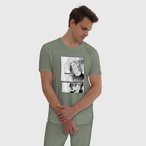 Мужская пижама Манга Хоримия / Авокадо – фото 3