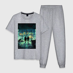 Мужская пижама Взор в даль