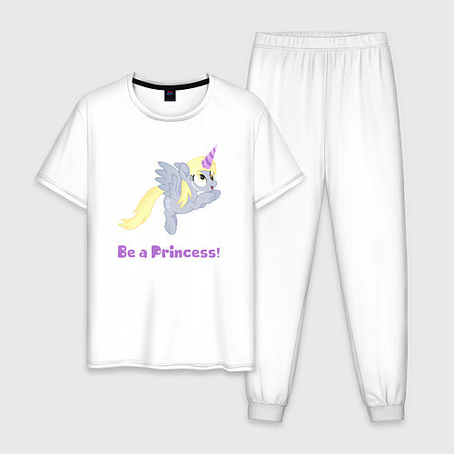 Мужская пижама Принцесса Дерпи / Белый – фото 1