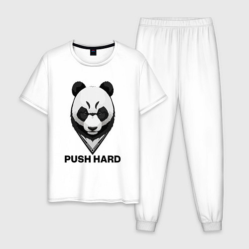 Мужская пижама Push hard / Белый – фото 1