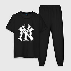 Мужская пижама New York yankees - baseball logo