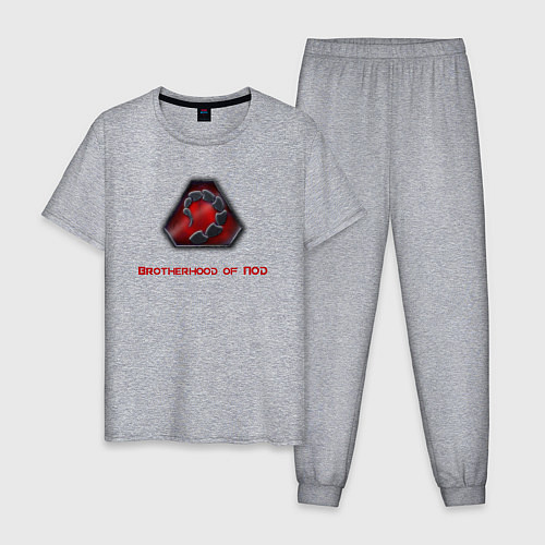 Мужская пижама Command & Conquer: Братство НОД / Меланж – фото 1