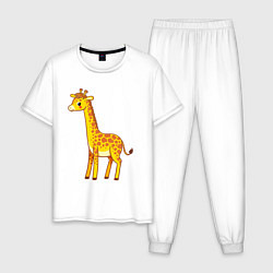 Мужская пижама Добрый жираф