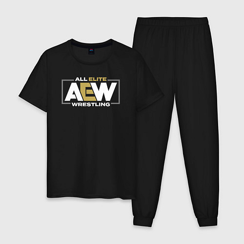Мужская пижама All Elite Wrestling AEW / Черный – фото 1