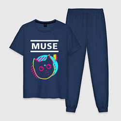 Мужская пижама Muse rock star cat