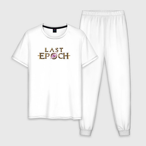 Мужская пижама Logo Last Epoch / Белый – фото 1