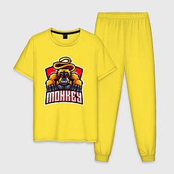 Мужская пижама Monkey team