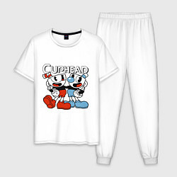 Мужская пижама Cuphead and Mugman